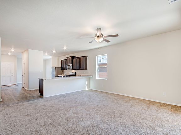 Open-concept living area, with a functional design.