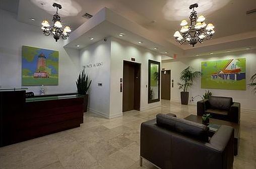 Lobby with 24 hr concierge