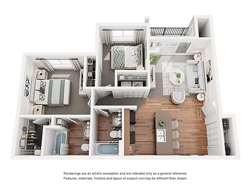 Floor plan Everlake C