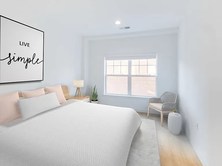 Bedroom with Hard Surface Flooring
