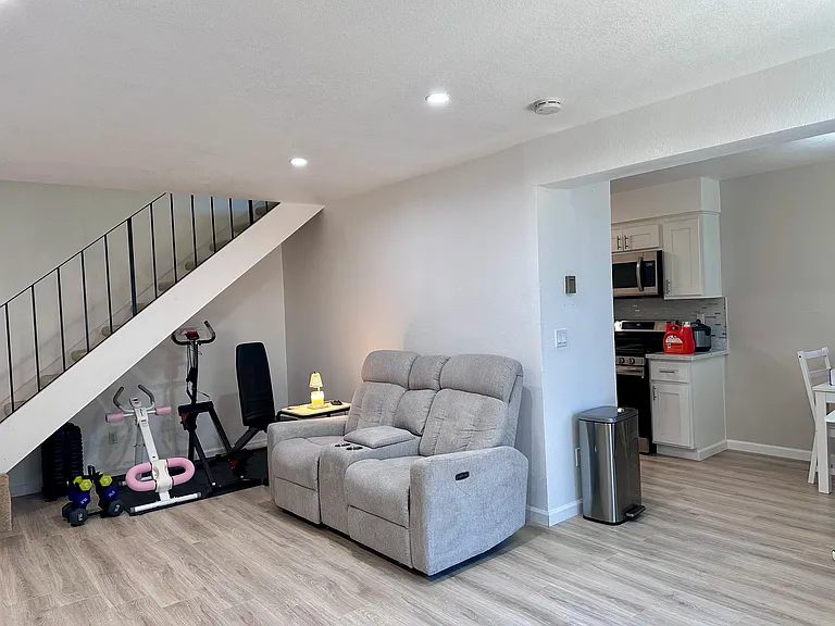 Living and dining room