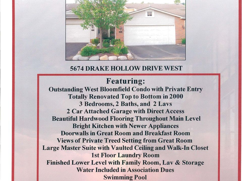 1st image of 5674 Drake Hollow Dr W #1