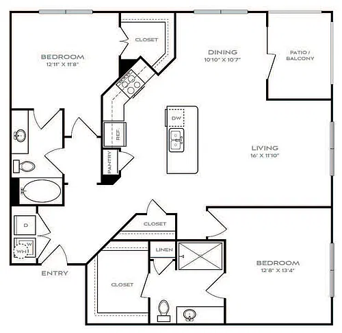 Floor plan B4