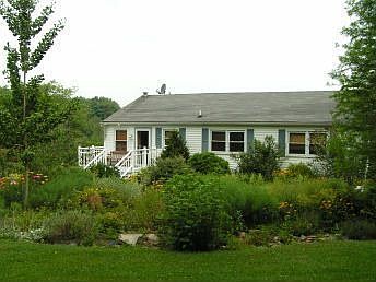 Front of House with Country Gardens