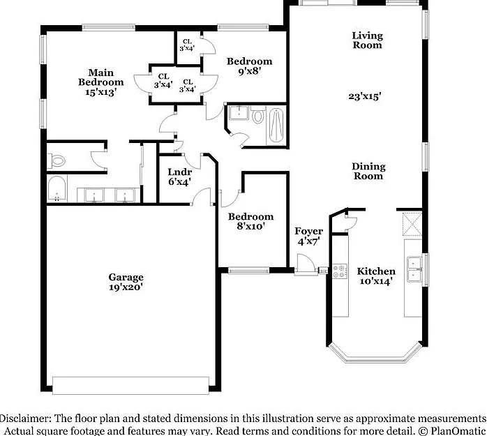 3 bed, 2.0 bath, 1420 sqft, $2,250 — Photo 2