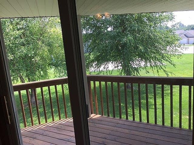 View outside master bedroom