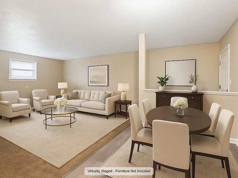 HUGE! 2 BR, 1 BA apartment with eat-in kitchen!