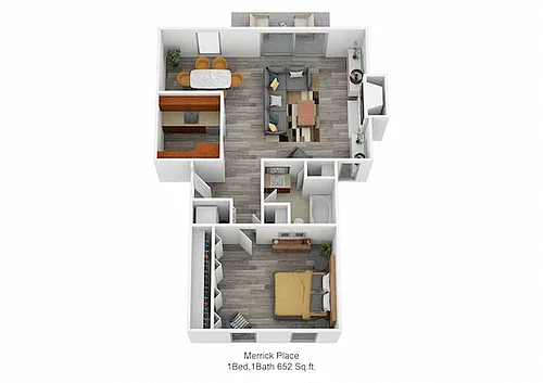 Floor plan The Ben Ali