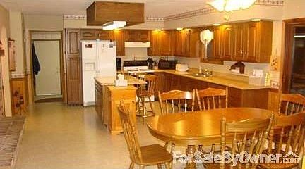Kitchen and dining area