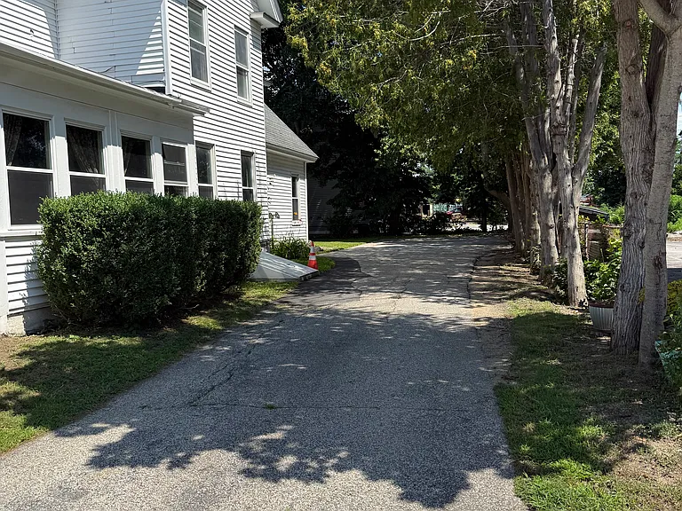 Driveway on side