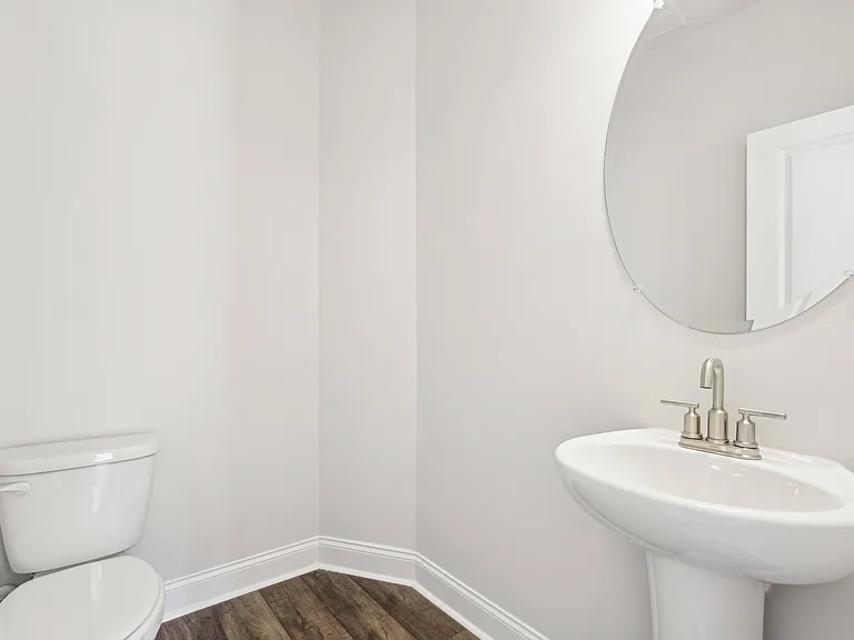 Half bathroom on the 1st floor