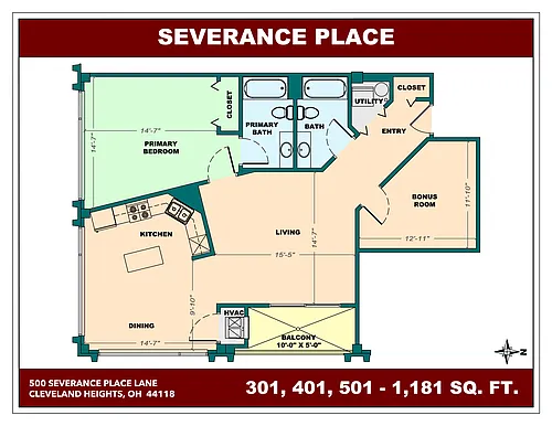 Floor plan 301 401 501