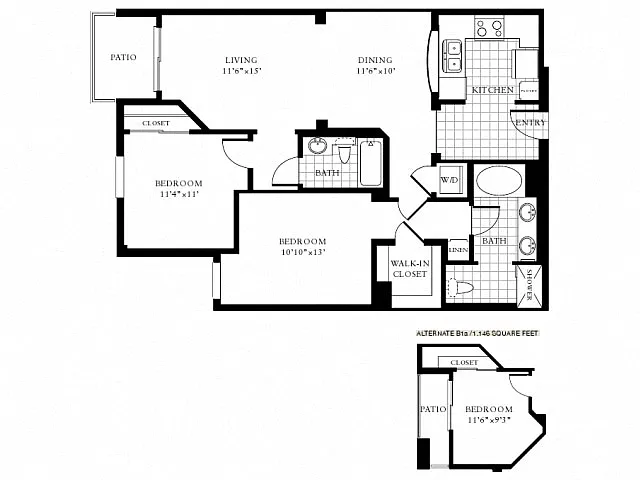 Floor plan Hillcrest-1146