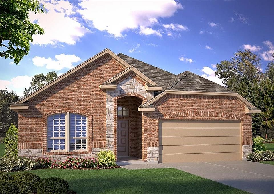 D.R. Horton's Gallup Floorplan. Actual home may differ from Illustration