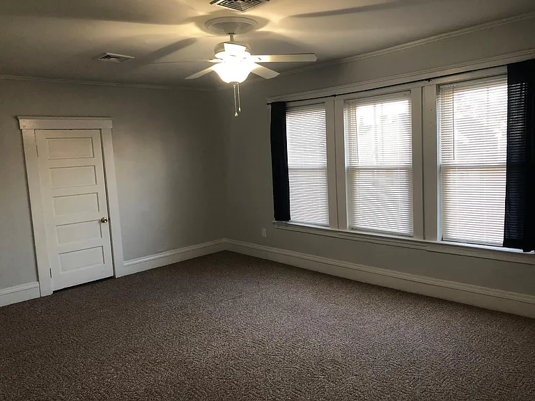 Large bedroom with walk in closet