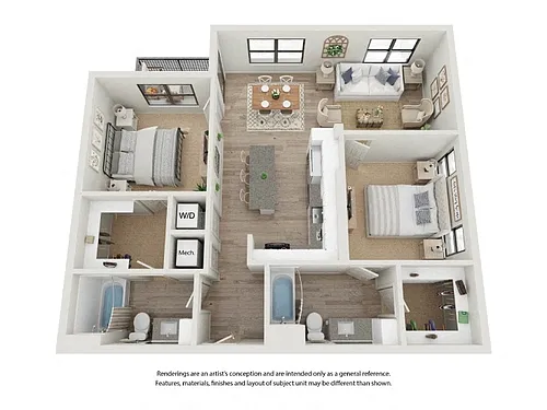 Floor plan B2