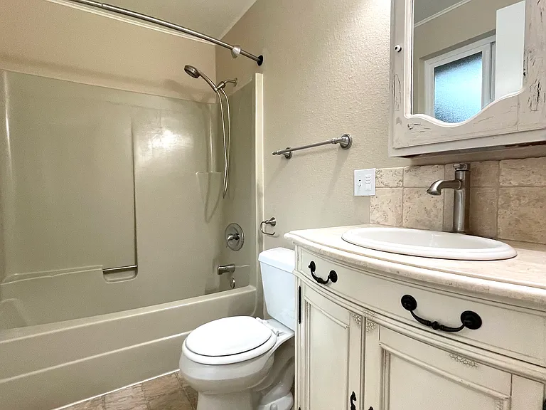 Primary bathroom.