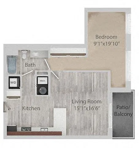 Floor plan a2-buck
