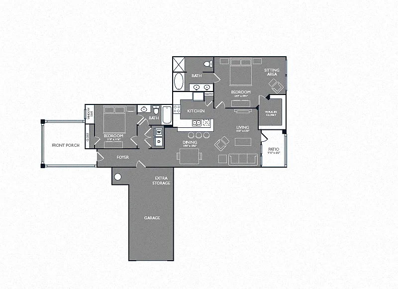 Floor plan B3