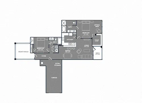 Floor plan B3