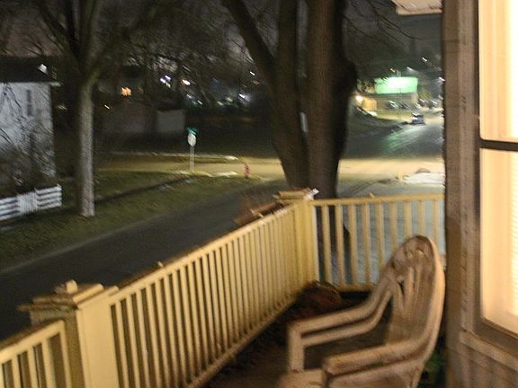 Balcony - facing east