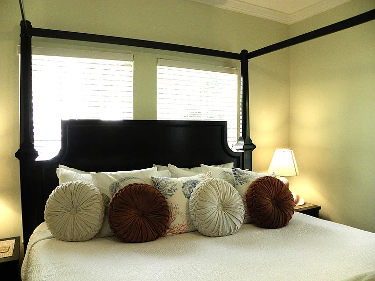 2nd Story Rear Master Bedroom King Bed