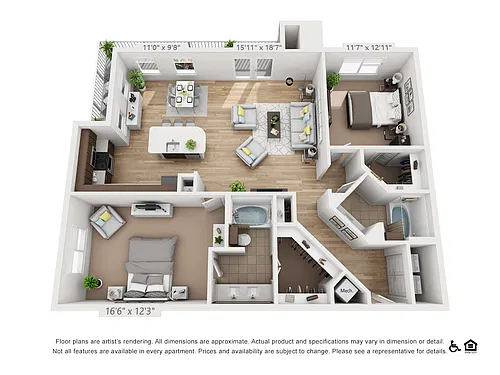 Floor plan B3a