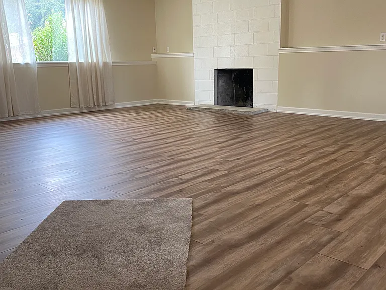 Large downstairs floors redone in LVP.