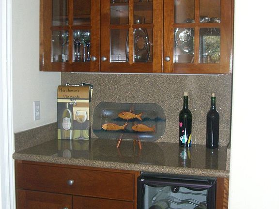Wet bar - wine chiller