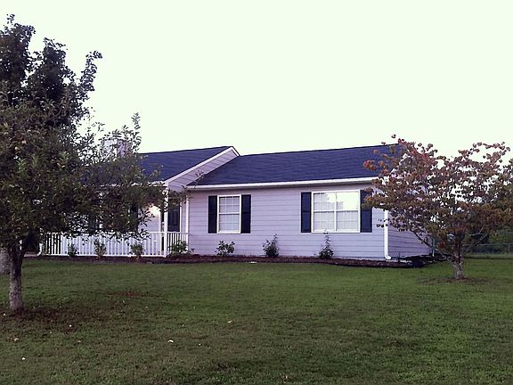 front corner of house