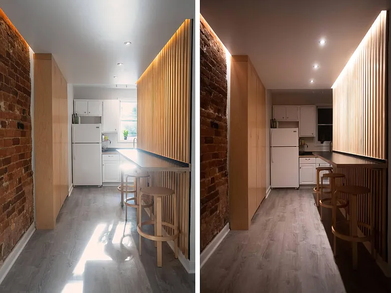 kitchen day/night
