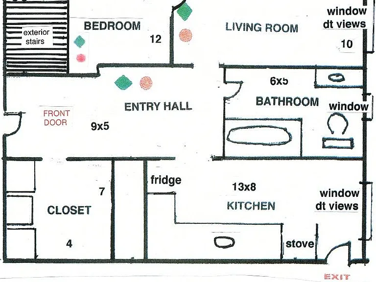 58 floor plan 11/24/2025 Not to Scale