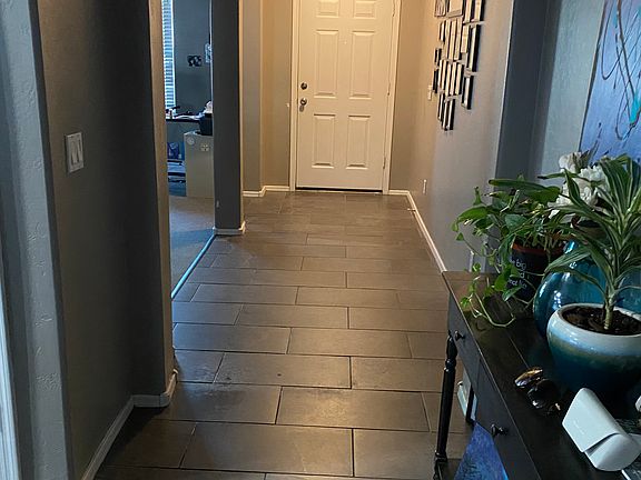 Front door , living room