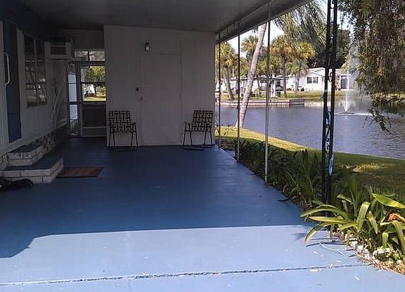 Carport with Lake View