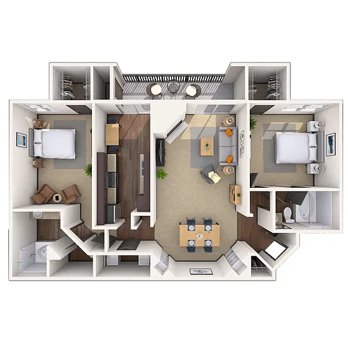 Floor plan St Michelle