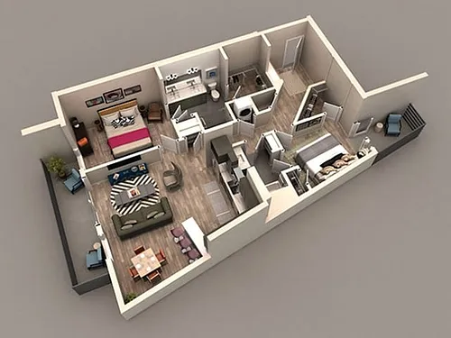 Floor plan C5b