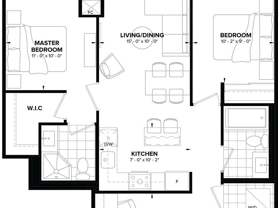 2nd image of 15 Ellerslie Ave #Penthouse 04