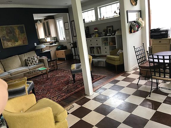 A different couch placement