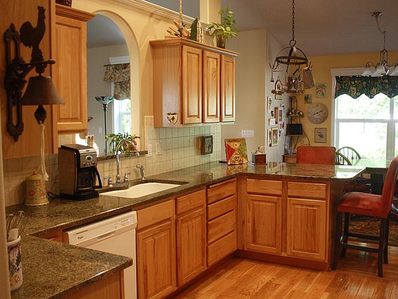 Hickory cabinets