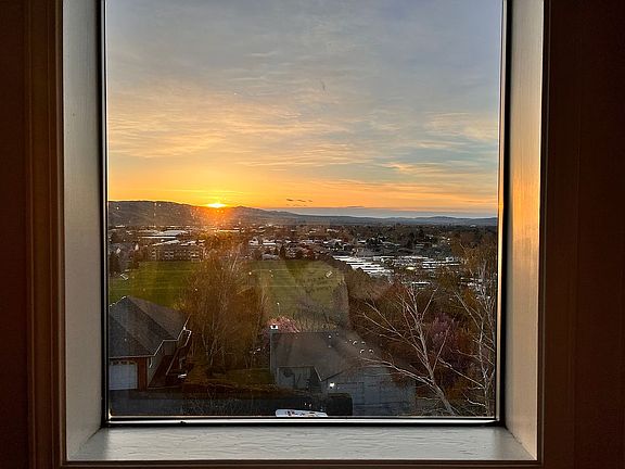 Watch the sun rise everyday!