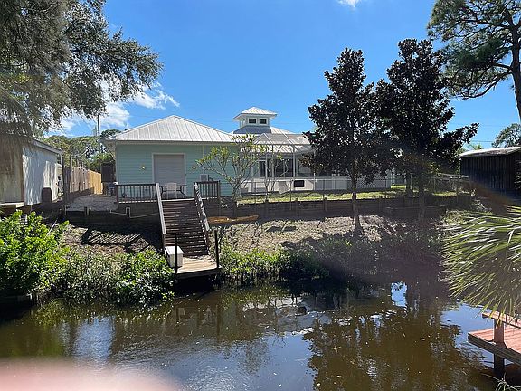 Back of house across canal