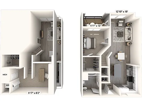Floor plan A3LU