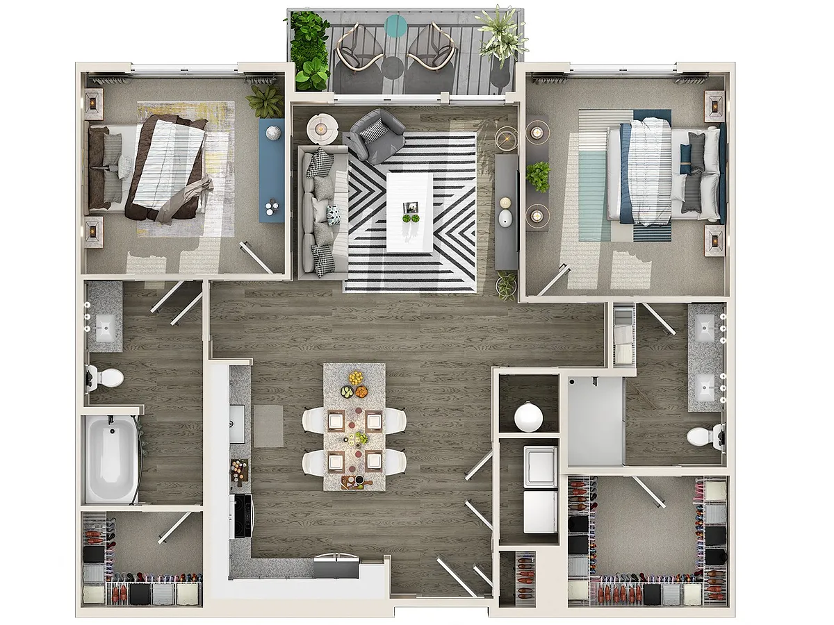 Floor plan B3