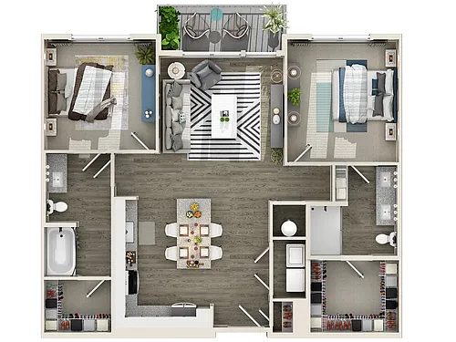 Floor plan B3