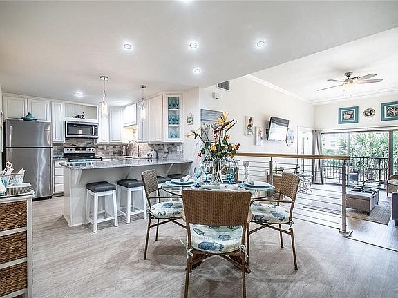 Kitchen, Dining, Living room