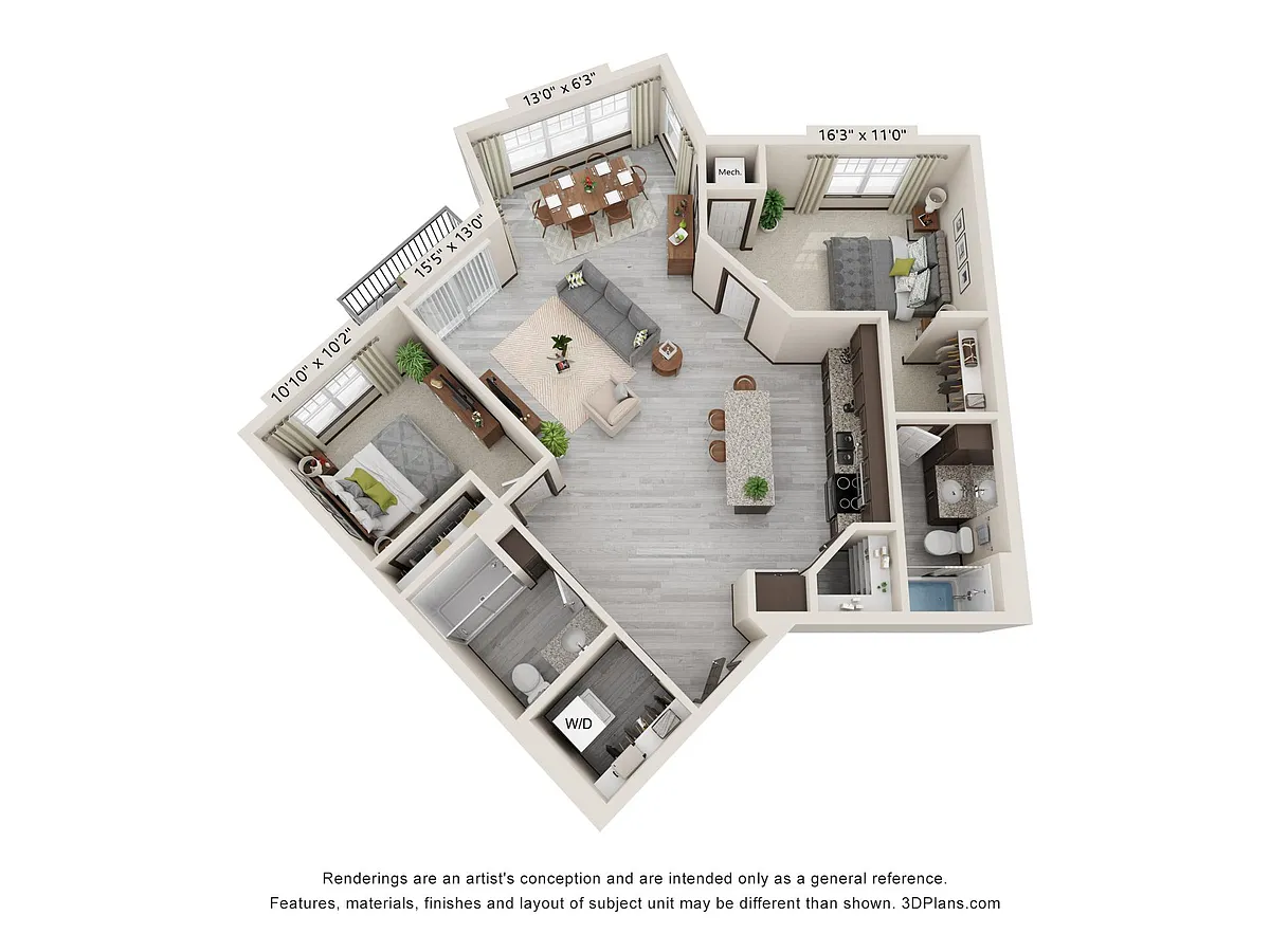 Floor plan 2E