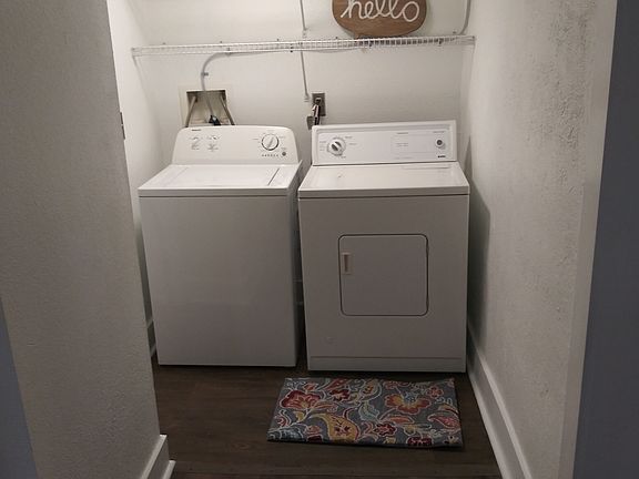 Huge washer and dryer