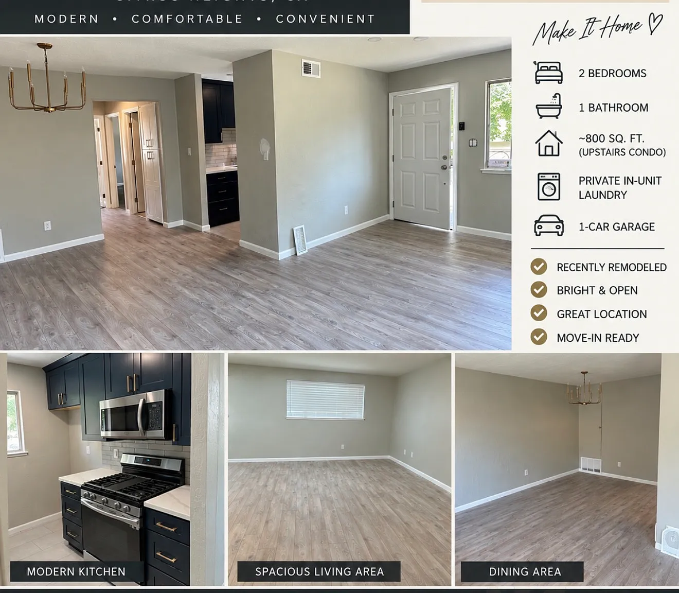 2 bed, 924 sqft, $1,995 — Photo 1
