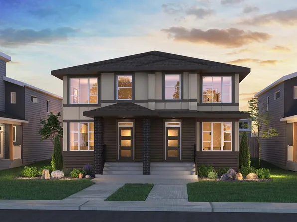 Elm (Left) Plan, Duplex at Rockland Park