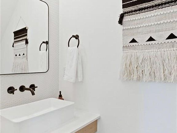 Half-bath on first floor